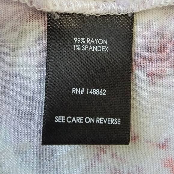 TORRID BABYDOLL RAYON SLUB TIE-FRONT TOP SIZE 1 - Picture 10 of 12